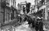 1908 Terremoto di Messina, l'intervento delle Misericordie "via Garibaldi sullo sfondo la chiesa del Purgatorio"